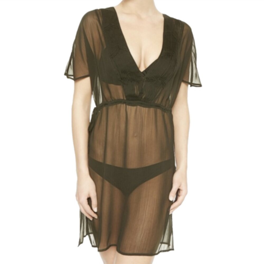 La Perla Baltimora Swim Sheer Cover Up Dress